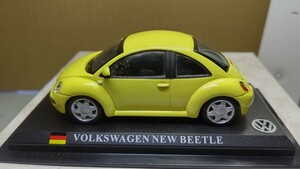 スケール 1/43 VOLKSWAGEN NEW BEETLE ！ ドイツ 世界の名車コレクション！ デル プラド カーコレクション！
