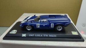  scale 1/43 1967 year LOLA T70 MKⅢ! England world. famous car collection! Dell Prado car collection!