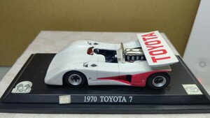 スケール 1/43 1970年 TOYOTA 7 ！ 日本 世界の名車コレクション！ デル プラド カーコレクション！ 