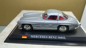 スケール 1/43 MERCEDES-BENZ 300SL ！ ドイツ 世界の名車コレクション！ デル プラド カーコレクション！