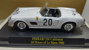  scale 1/43 FERRARI 250! California 24 Hours of Le Mans 1960 Ferrari! world. famous car series!