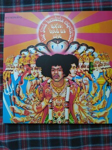 美品　Jimi Hendrix AXIS:BOLD AS LOVE　ブックレット付　ジミ　ヘンドリクス　　ボールド　アズ　ラブ　LP