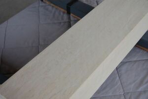 白カシ 598×160×108 10年乾燥 プレーナー木取済 角材 材木 木材 新品 カシの木