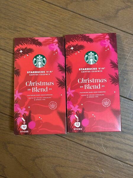 スタバ☆スターバックス☆クリスマスブレンド ヴィア ☆STARBUCKS VIA☆24本☆インスタントコーヒー☆