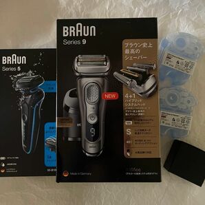 ☆BRAUN史上最高Series9新品未使用+2ndシェーバー+ CCR+美顔器