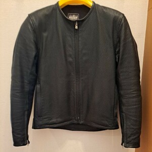  Kadoya mesh leather jacket 