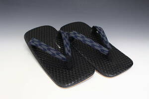  new goods unused!! men's mesh manner sandals setta yukata also! black free size * postage nationwide equal 360 jpy 