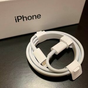 iPhone 充電器 純正 タイプCライトニングケーブル Apple正規品 iPhone14付属品