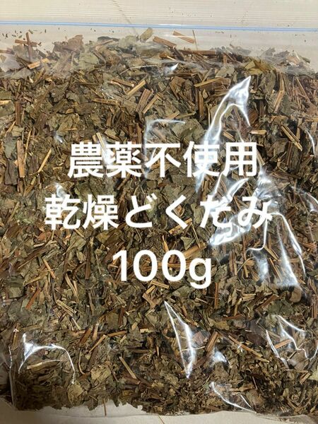 農薬不使用 乾燥どくだみ100g