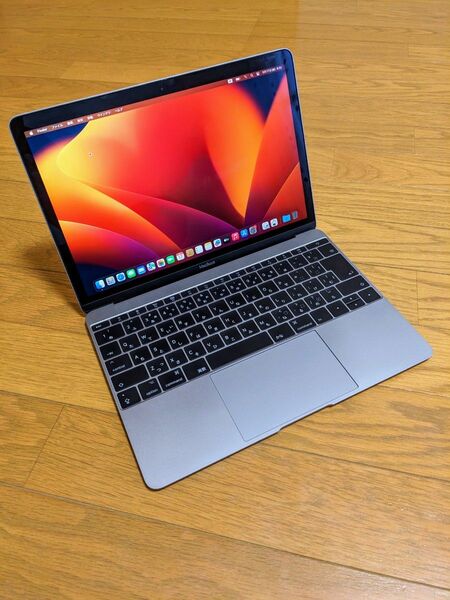 MacBook 12インチ 2017 スペースグレイ メモリ　8GB SSD 256G