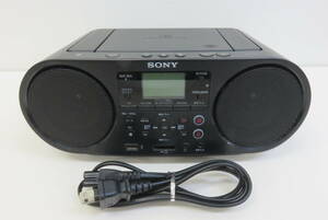 16730 久605-191　SONY　ZS-RS81BT　ソニー　Bluetooth対応　CDラジオ　ラジカセ　オーディオ機器　中古品　ヤ80