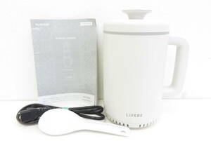 16733 上605-258　炊飯器　HAC-RCIH01　エレコム　LiFERE　23年製　1合　小型 コンパクト　IH　ホワイト 白色　調理家電　ヤ60