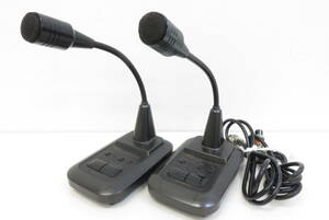 16753.605-318 Adonis AM-508E 2 piece set ADONIS compressor amplifier built-in desk microphone secondhand goods ya60