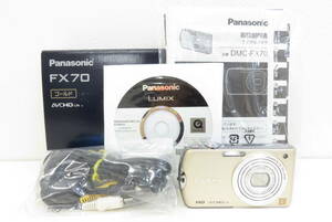 16790 小605-357　カメラ　FX70　DMC-FX70　Panasonic　パナソニック　本体　コンパクト デジタルカメラ　中古品　ヤ60