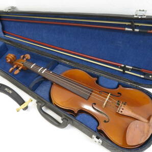 16585 ロ605-027 バイオリン H. Siegler HS-20 4/4 95049-150 SIEGLER 弦楽器 楽器 ケース付 幅約20cm 高さ約59cm 傷汚れ有 120の画像1