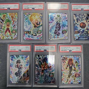 PSA10 ドラゴンボールヒーローズ 12th バインダー PSA オール10 7枚 連番 セット GEM プロモ ベジット ゴジータ GT ゴテンクス ピッコロ