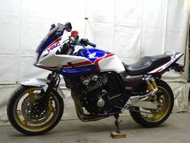 埼玉発 動画有 残車検有 ホンダ CB400 スーパーボルドール スペック3 人気のトリコロール R6/7迄 アップマフラー ローン カード 全国配送_画像5