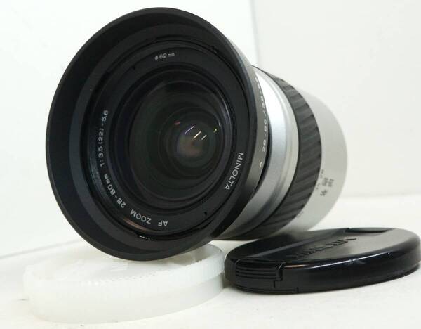 ~実写確認済~ ☆実用良品・人気の望遠レンズ☆ ソニー1眼レフ用(Aマウント) MINOLTA AF ZOOM 28-80mm F3.5-5.6(I0545)