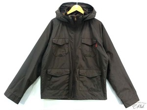 美品 ウールリッチ WOOLRICH マウンテンパーカー 　2w5-8955　裏地チェック ナイロンジャケット XL brown