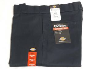 ★DICKIES ディッキーズ ワーク パンツ 874DN ダークネイビー 34×30 未使用品★