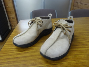 MERRELLmereru sneakers leather shoes Jean gru Stitch men's US8 JUNGLE STITCH CLASSIC CAMEL