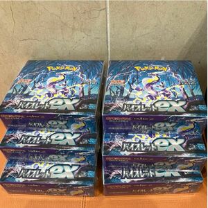 ポケモンカード バイオレットex シュリンク付 6BOX