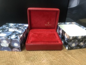 ロレックス デイトジャスト 69174 純正 箱 ウォッチ ボックス Watch Box ケース 赤 レッド レディース 正規品 時計 付属品 ROLEX DATEJUST