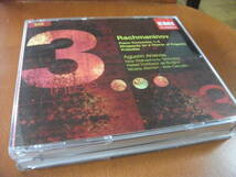 【3CD】アニエヴァス 、ブルゴス / ニュー・フィルハーモニアo ラフマニノフ / ピアノ協奏曲全集 、パガニーニの主題による変奏曲 、前奏曲_画像1