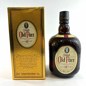 ☆1000円スタート☆ Grand Old Parr オールドパー12年 スコッチウィスキー 750ml 40% お酒 古酒 ヴィンテージ コレクション RL