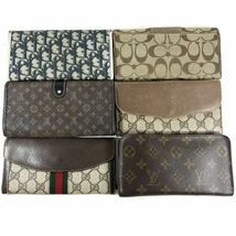 ☆1円スタート☆ ブランド財布 まとめ売りルイヴィトン GUCCI バーバリー カルティエ ディオール ヴィンテージ レディース メンズ RL_画像3