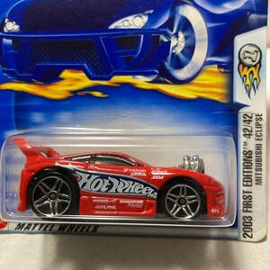 Hot Wheels★MITSUBISHI ECLIPSE 2003 FIRST EDITIONS★