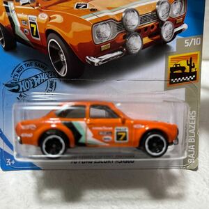 Hot Wheels★'70 FORD ESCORT RS1600 BAJA BLASTERS★