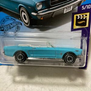 Hot Wheels★'65 FORD MUSTANG CONVERTIBLE HW SCREEN TIME★