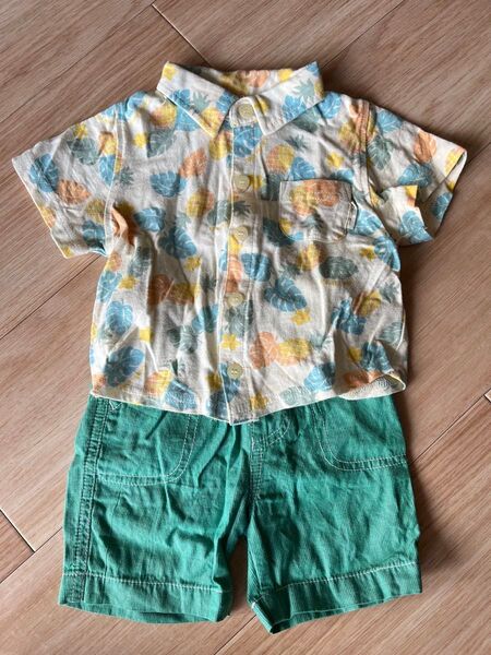 コンビミニ 半袖シャツ 80cm