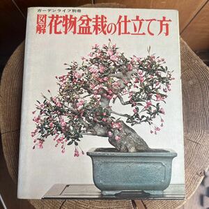 絶版　ガーデンライフ別冊　図解　花物盆栽の仕立て方　昭和49年