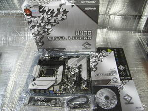 ASRock H470 STEEL LEGEND (REV.1.05) （LGA1200 ATX MB・チャレンジャー限定中古ジャンク品）