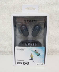 【購入証明あり】新品未開封品 ソニー SONY 完全ワイヤレスイヤホン WF-SP900 Bluetooth対応 左右分離型 防水仕様 4GBメモリ内蔵 ブラック