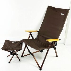 Coleman LAY CHAIR comfort master deluxeコンフォートマスター デラックス レイチェア コールマン アウトドア キャンプ 椅子 オットマン付