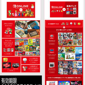 Nintendo Switch Online + 追加パック 12か月 （365日） ニンテンドースイッチオンライン ファミリープラン招待枠④