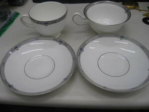 WEDGWOOD AMHERST カップ＆ソーサー 2客 *36810