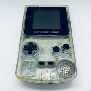 【動作品】Nintendo ゲームボーイカラー クリア/ニンテンドー GAM GAME BOY COLOR CGB-001