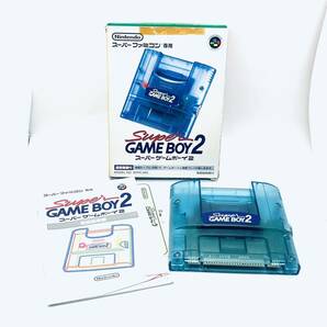 【動作品】Nintendo Super GAME BOY 2 箱、説明書 /スーパーゲームボーイ2 /スーパーファミコン 任天堂SHVC-042の画像1