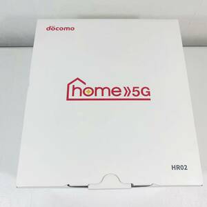 未使用品 docomo home5G HR02 ドコモ ダークグレー 残債なし ルーター