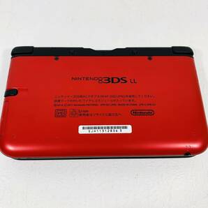 美品 ニンテンドー3DSLL 本体 レッド ブラック 任天堂 Nintendo の画像5