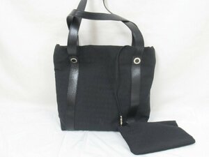 ○ 中古品 BVLGARI ブルガリ MAEGEA ロゴマニア レディース トートバッグ