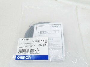 〇 未使用保管品 OMRON オムロン アンプ内蔵形光電センサー E3Z-T61 2m 2個セット