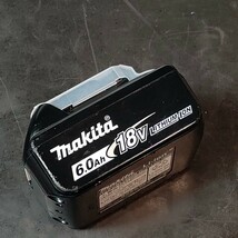 中古品 マキタ makita 純正品 18V 6.0Ah リチウムイオンバッテリ BL1860B フル充電確認済 充電池 ④_画像1