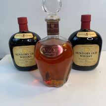 (5-48) まとめ売り　サントリー ウイスキー ウィスキー Suntory Old Whisky 寿　サントリー ブランデー V.S.O.P　酒　お酒_画像1