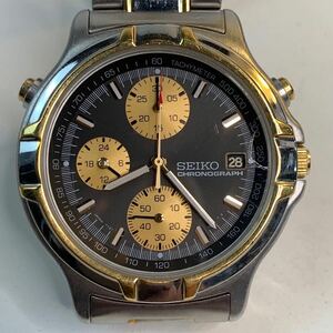 (5-59) SEIKO セイコー CHRONOGRAPH クロノグラフ 7T27-6A50　腕時計　ウォッチ