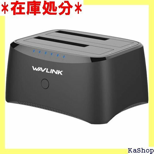 WAVLINK USB 3.0 SATA I/II/I x 16TB 、オフラインクローン機能、OTG機能対応 375